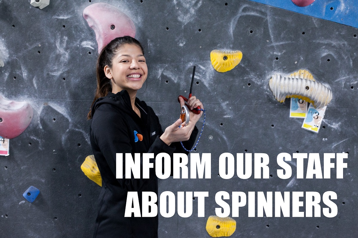 Climb Together, Right Now Gym Etiquette Sender One Climbing