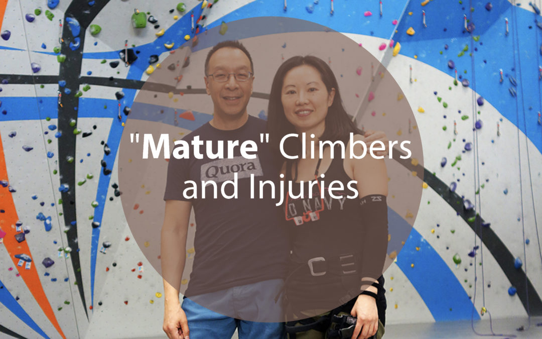 “Mature” Climbers and Injuries