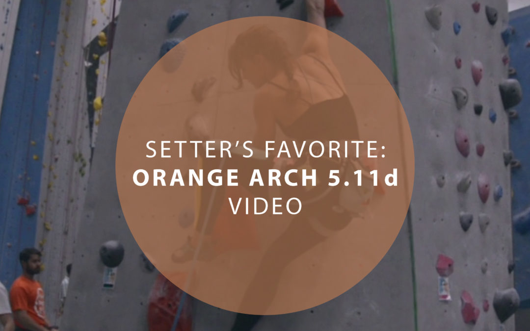 Setter’s Favorite: Orange Arch 5.11d Video