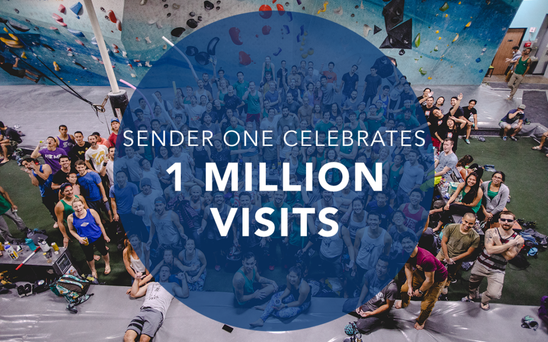 Sender One Celebrates 1 Million Visits!