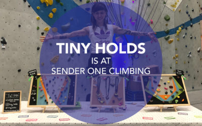 Tiny Holds is at Sender One Climbing!