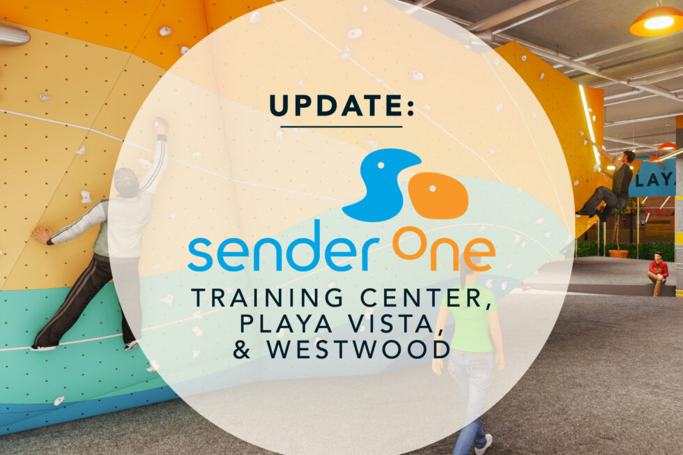 Update Sender One Training Center, Playa Vista, & Westwood Sender