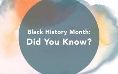 Black History Month: Did You Know?