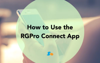 RGPro Connect App Guide