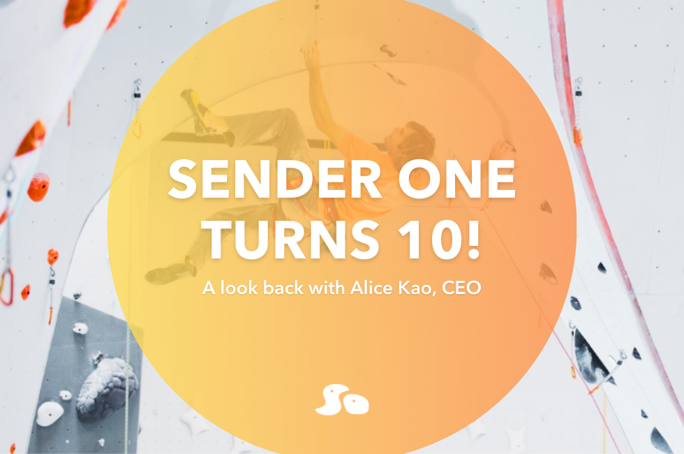 Sender One Turns 10!