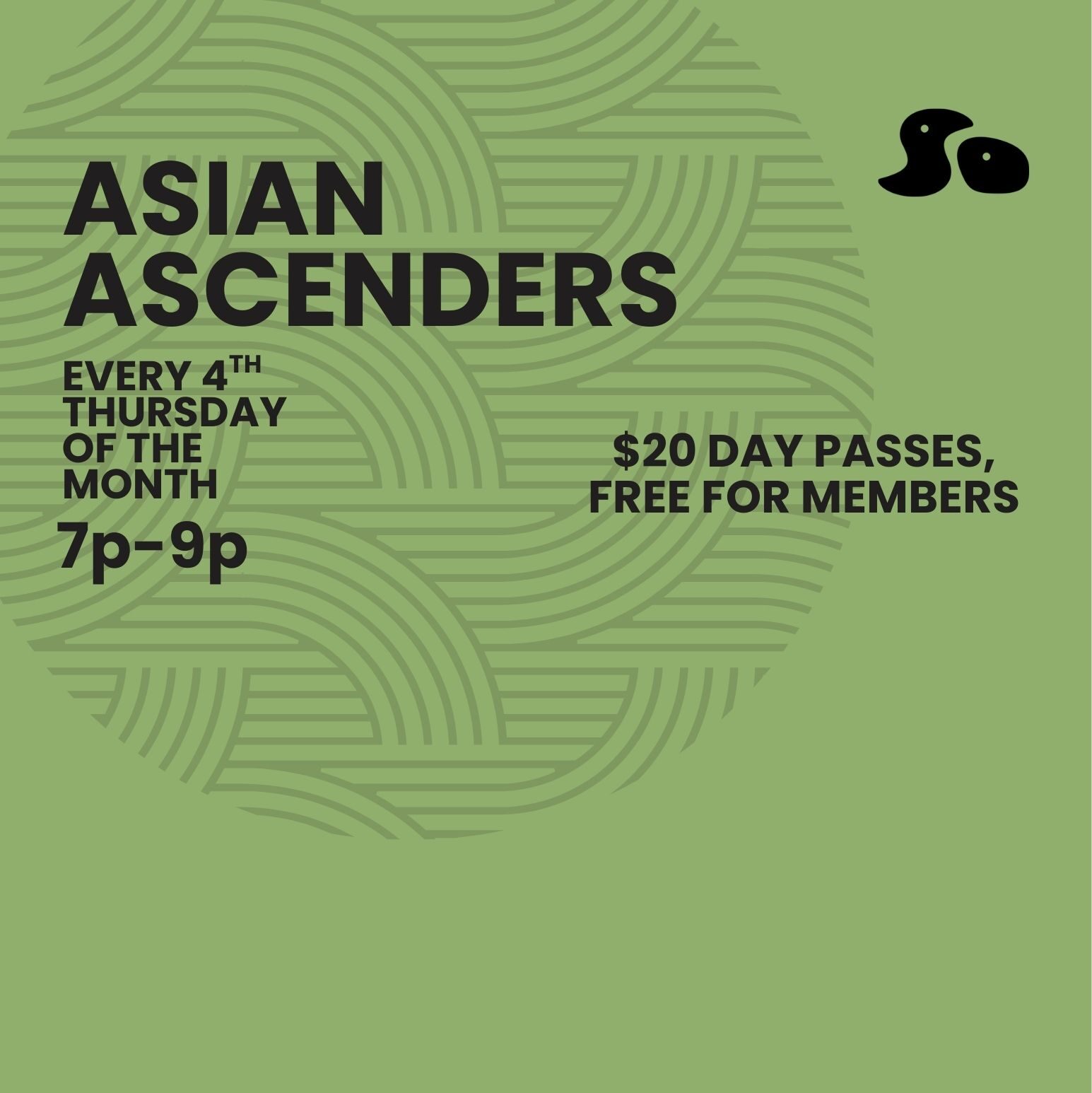 Aliso Viejo Asian Ascenders Meetup Flyer