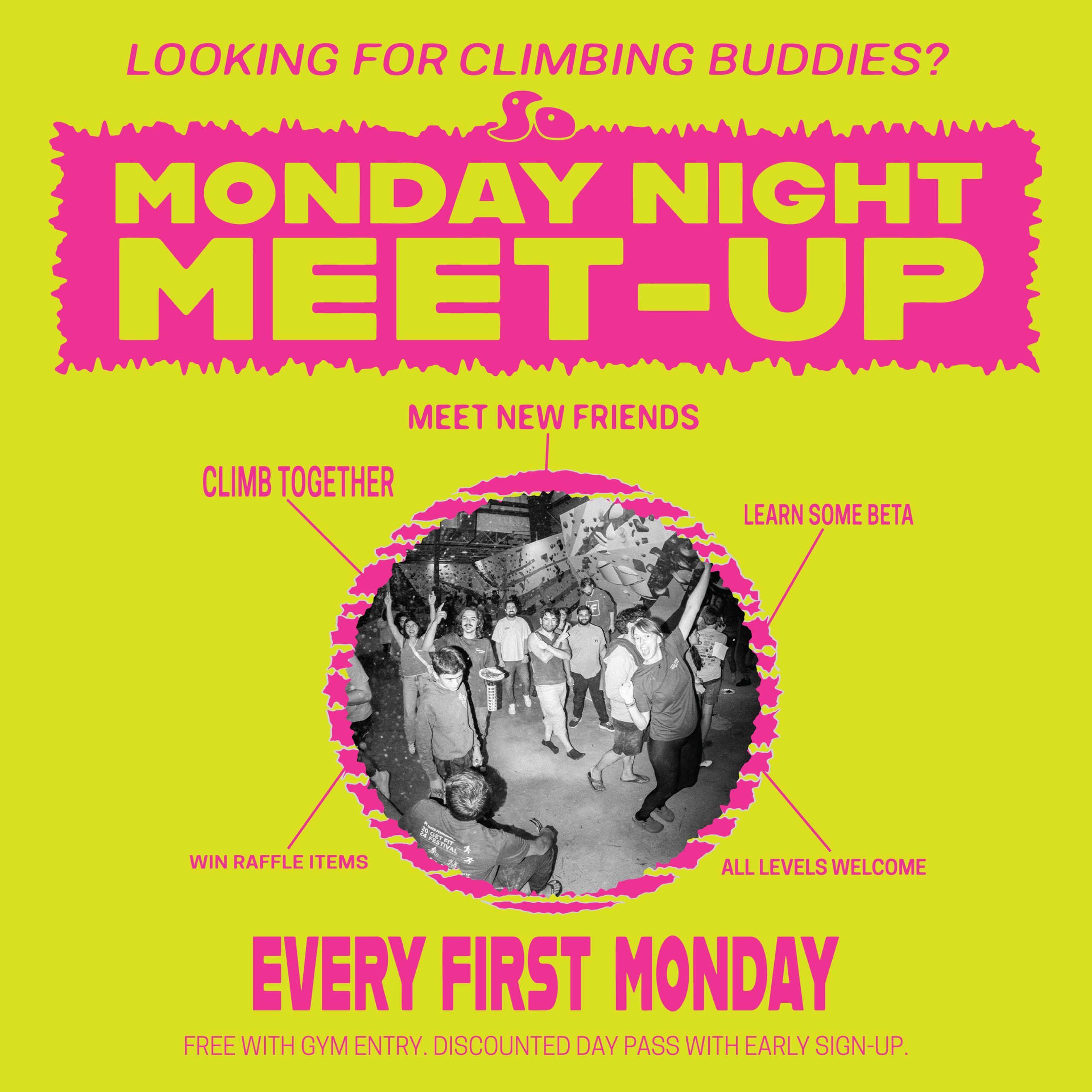 Monday Night Meetup Flyer