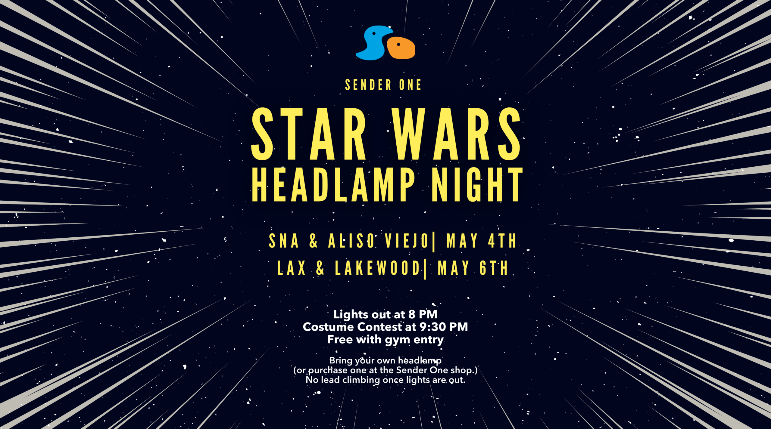 Star Wars Headlamp Night Flyer