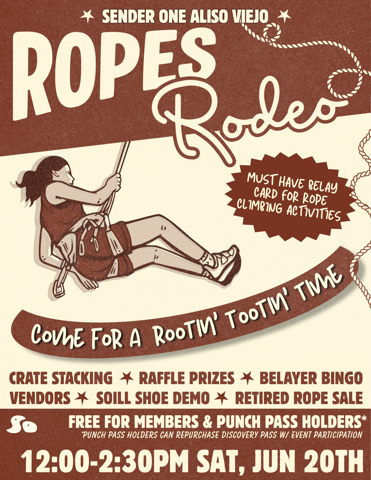 Ropes Rodeo Flyer - Aliso Viejo